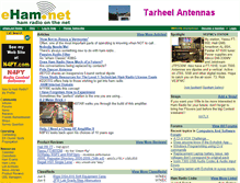 Tablet Screenshot of eham.net